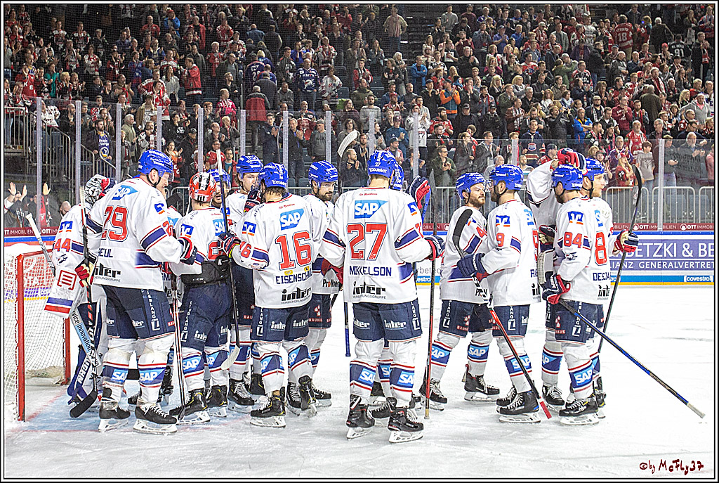 DEL; Koelner Haie - Adler Mannheim, 09.04.2019